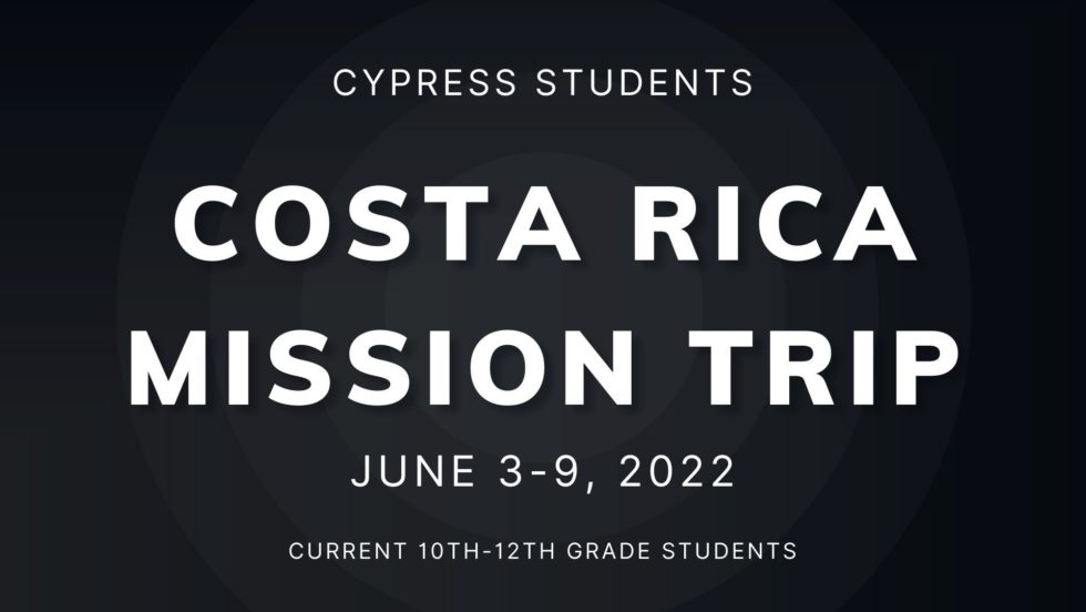Cy Stu Costa Rica Mission Trip 20220603