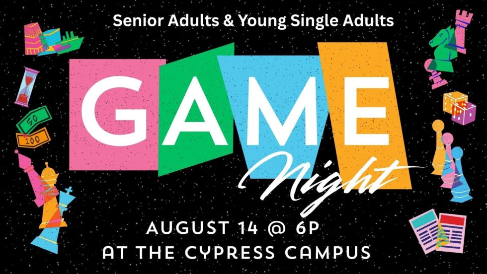 Cy Yad Senior Adult Game Night 2025 Ei